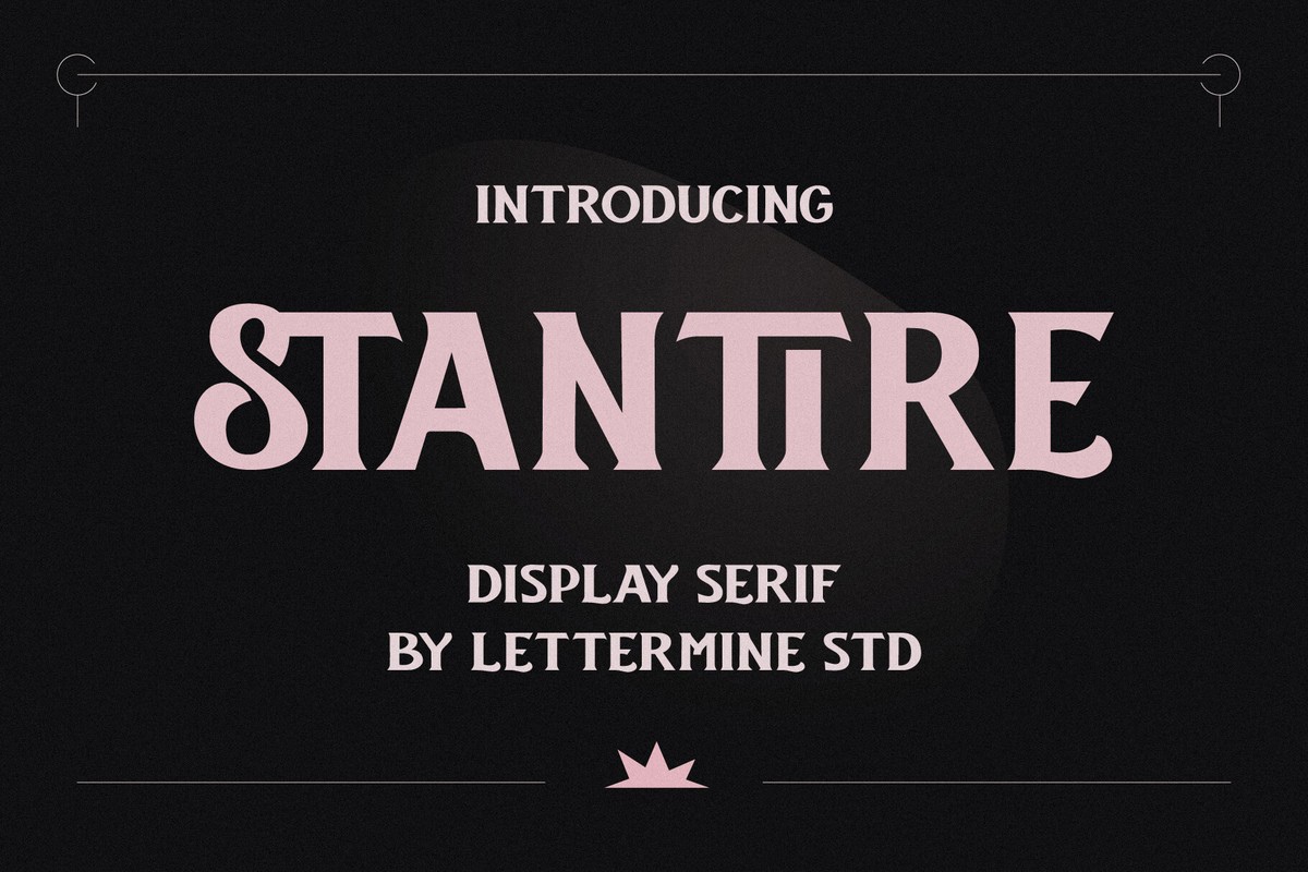 フォント Stantire