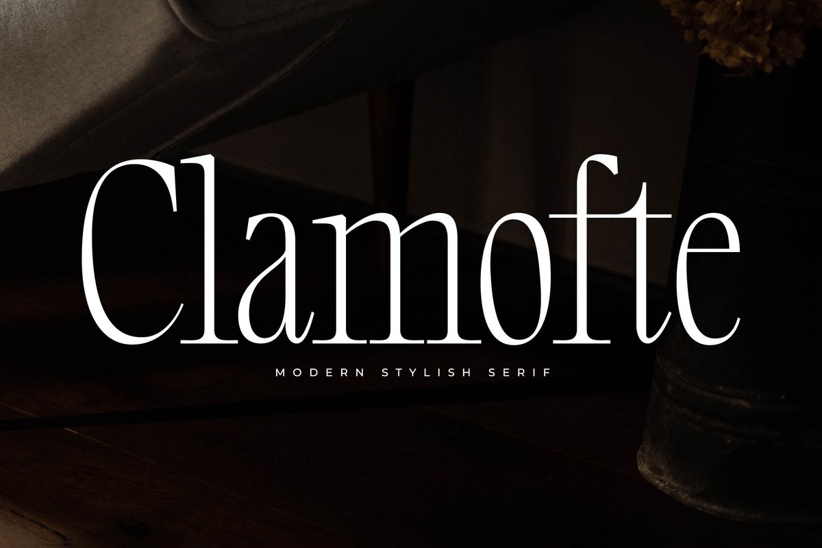 フォント Clamofte