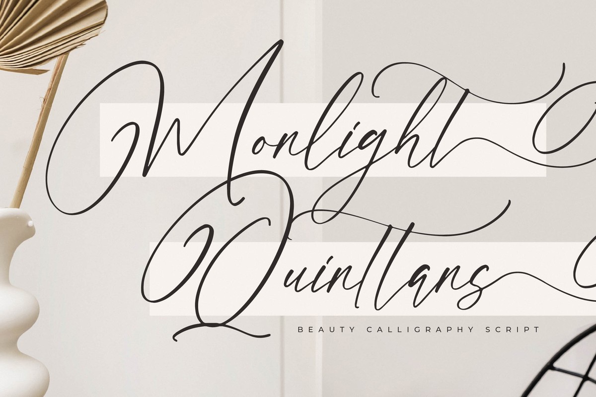 フォント Monlight Quinttans