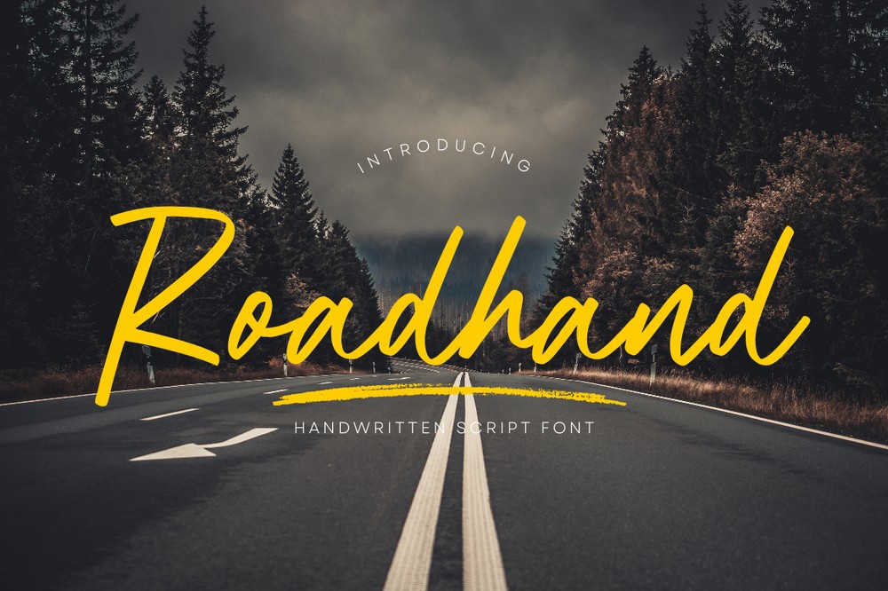 フォント Roadhand