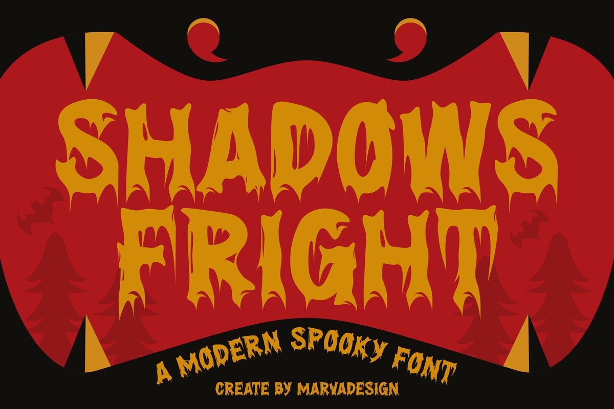 フォント Shadows Fright