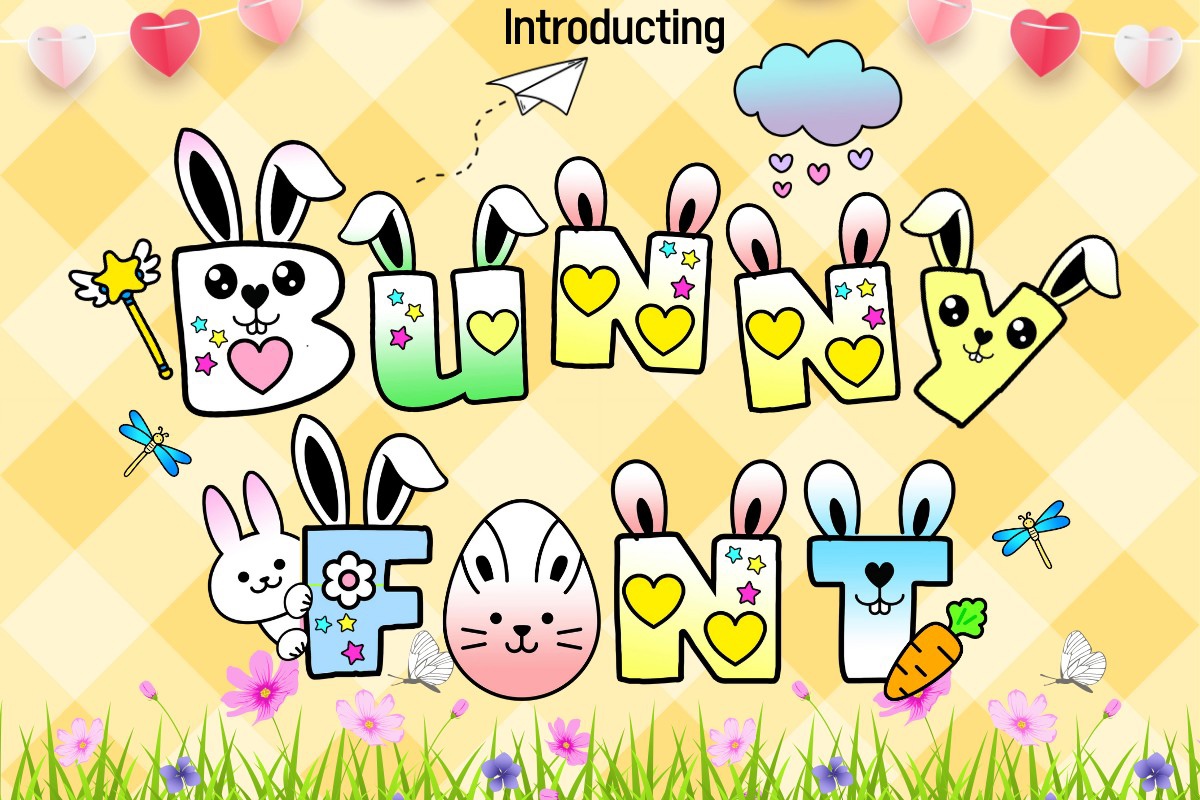フォント Bunny