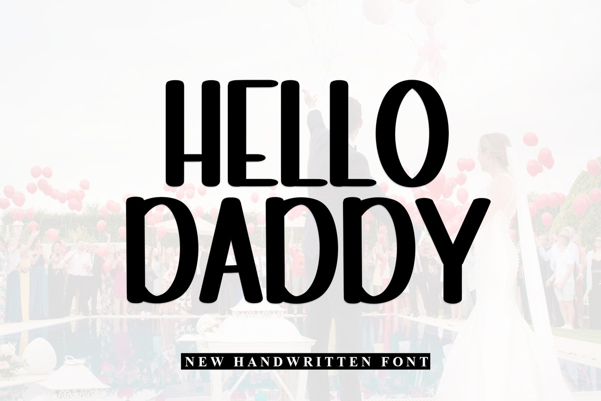 フォント Hello Daddy