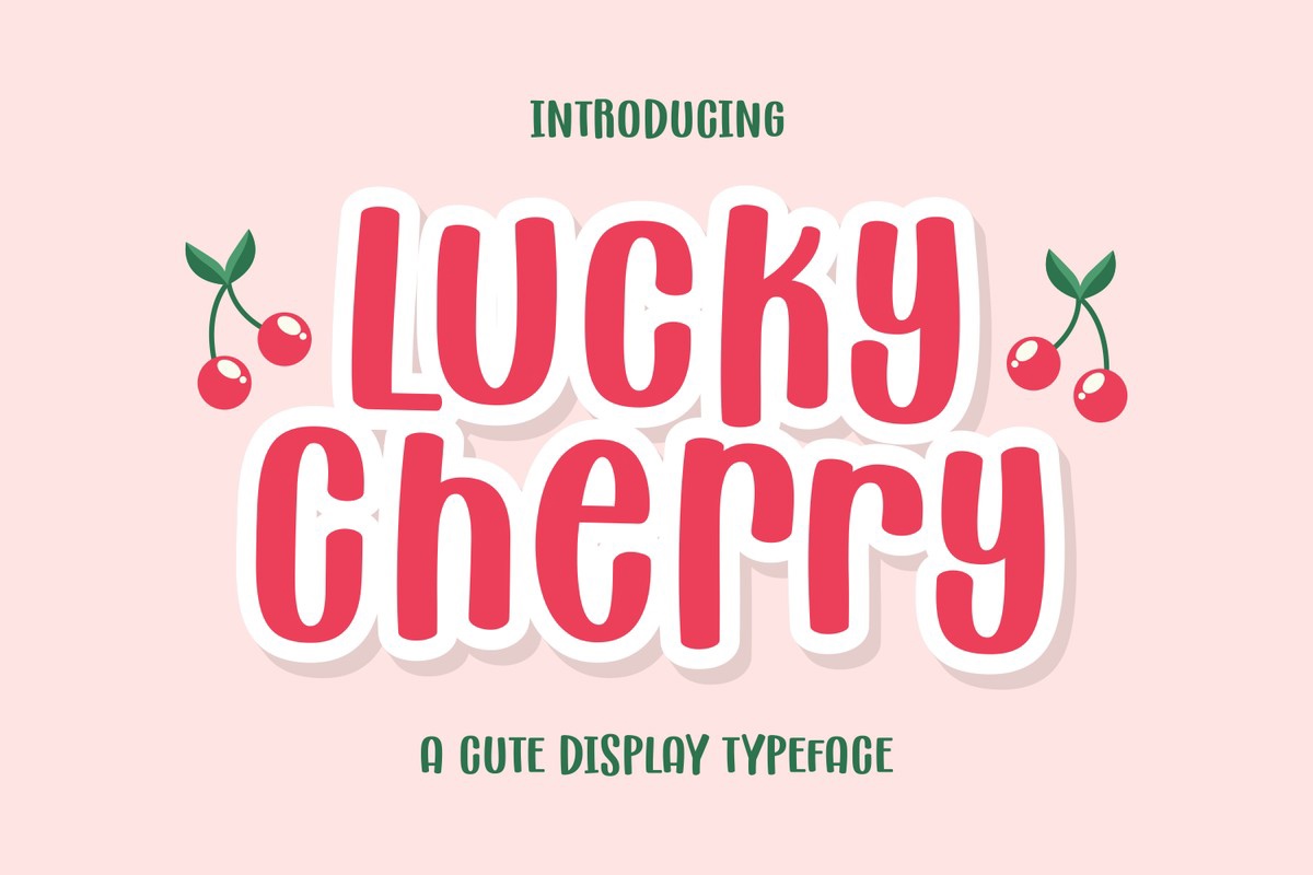 フォント Lucky Cherry