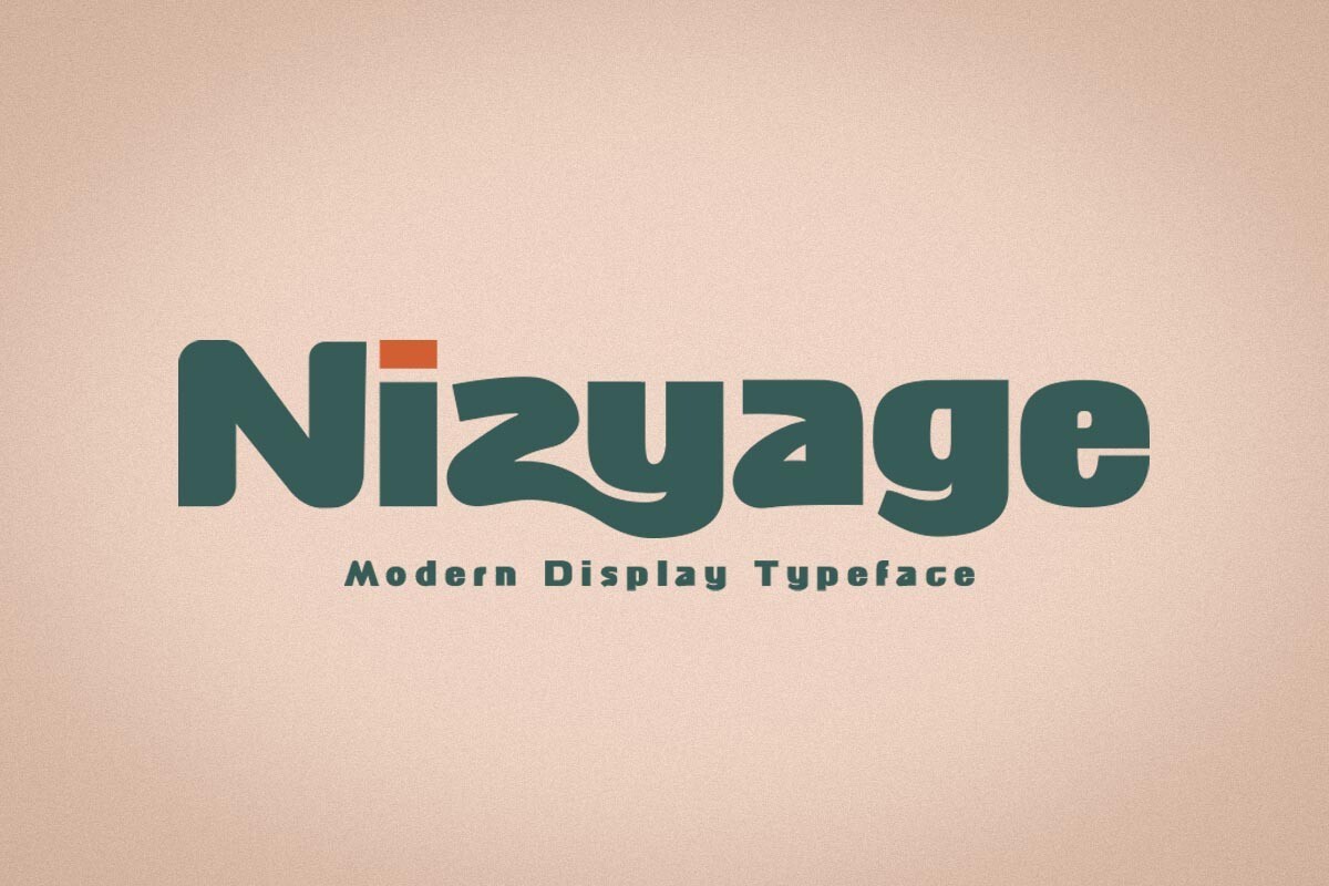 フォント Nizyage