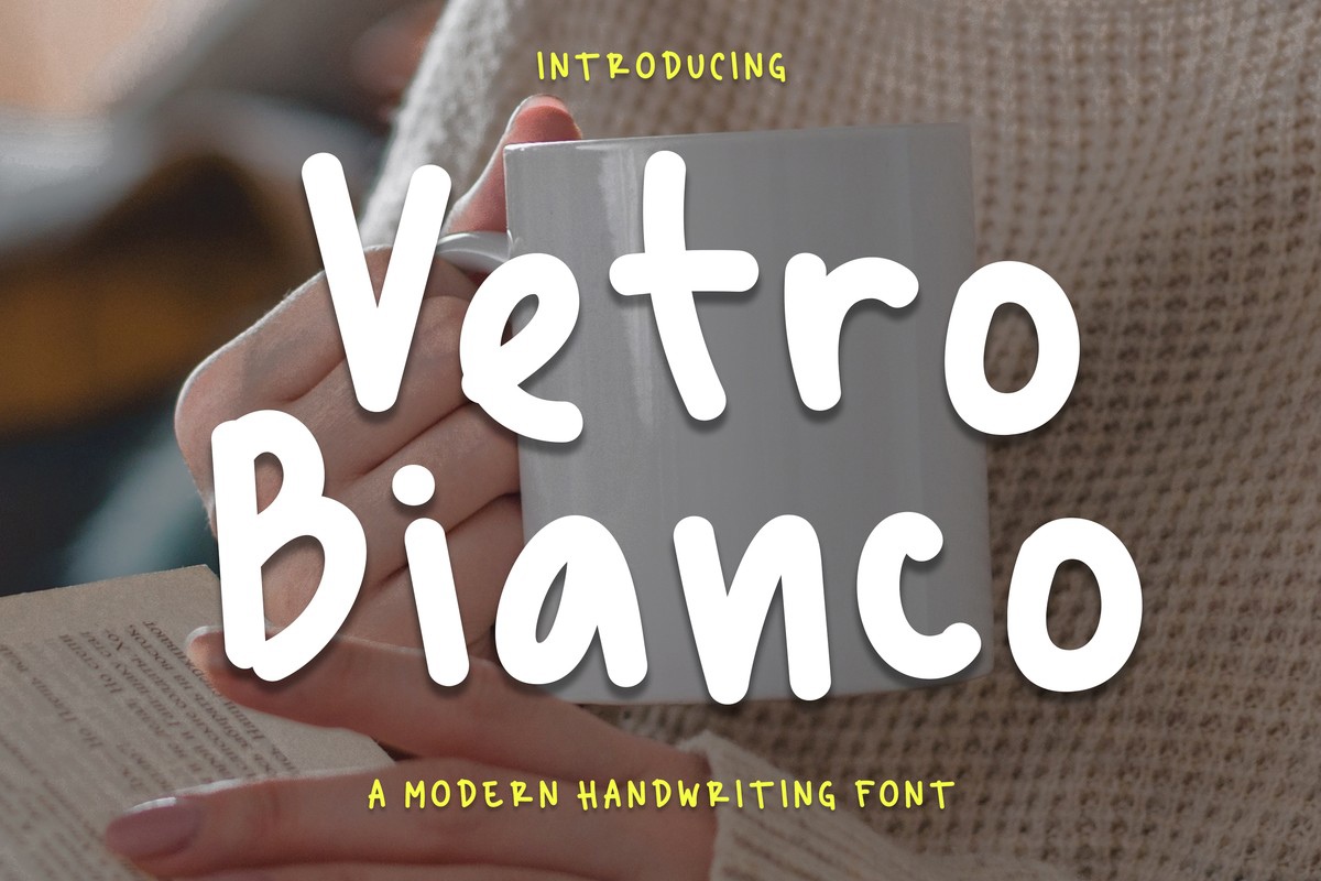 フォント Vetro Bianco