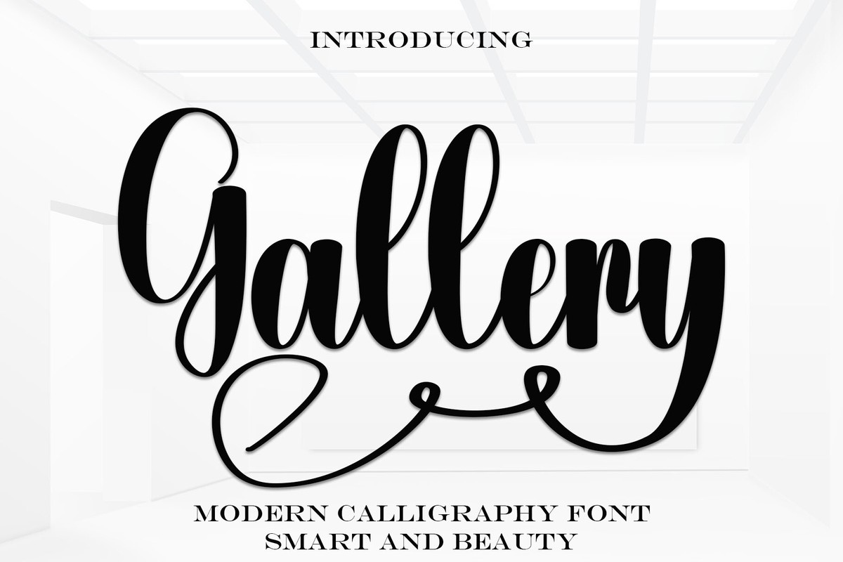 フォント Gallery