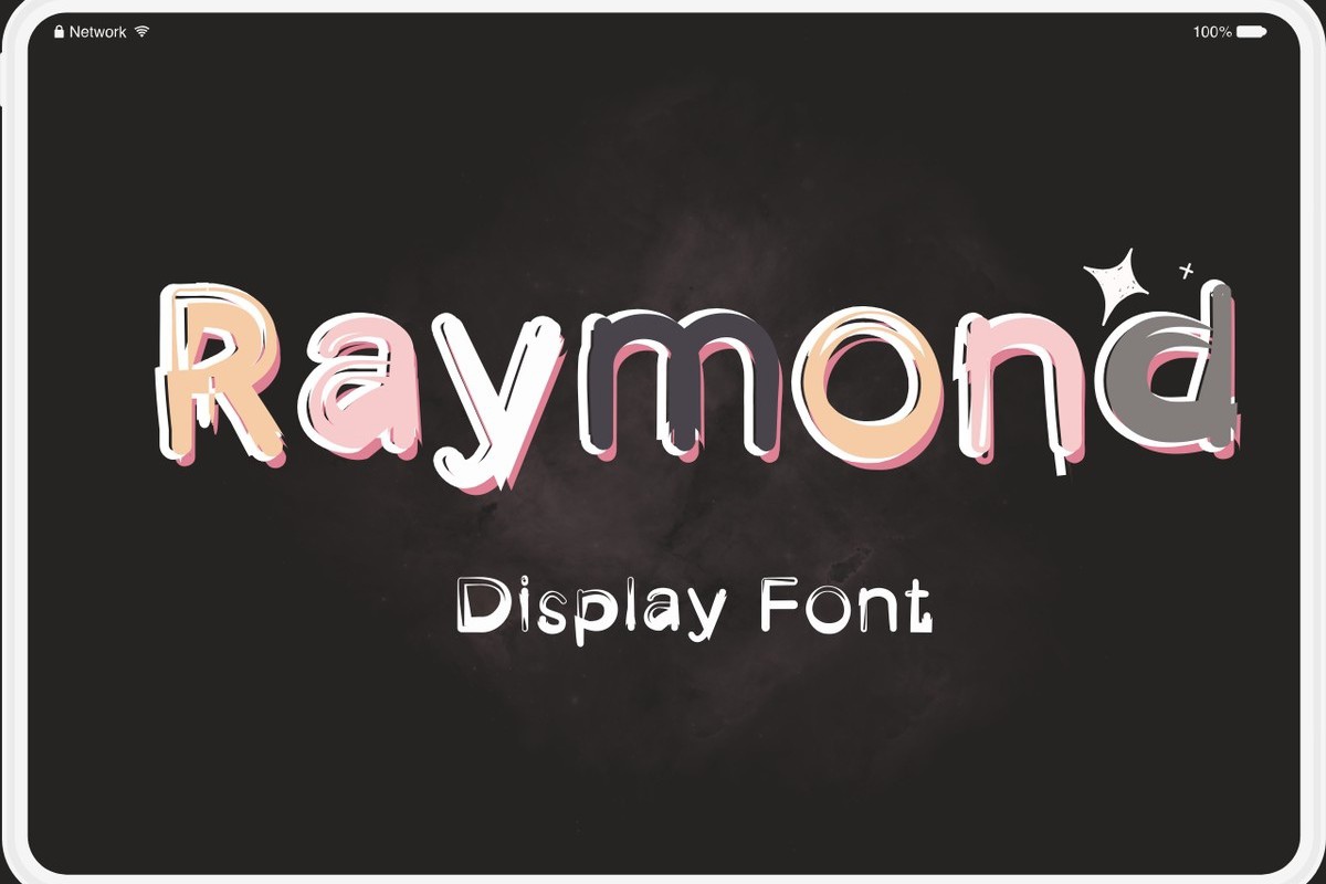 フォント Raymond