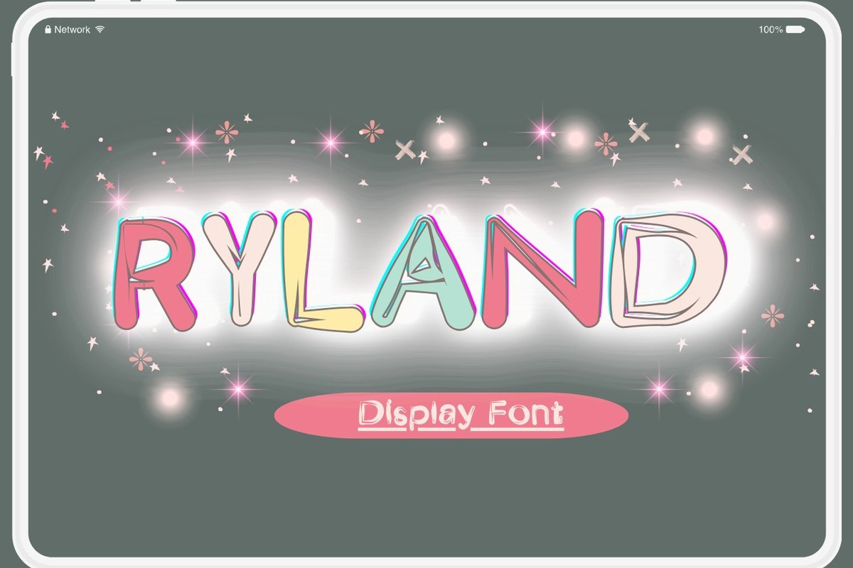 フォント Rуland