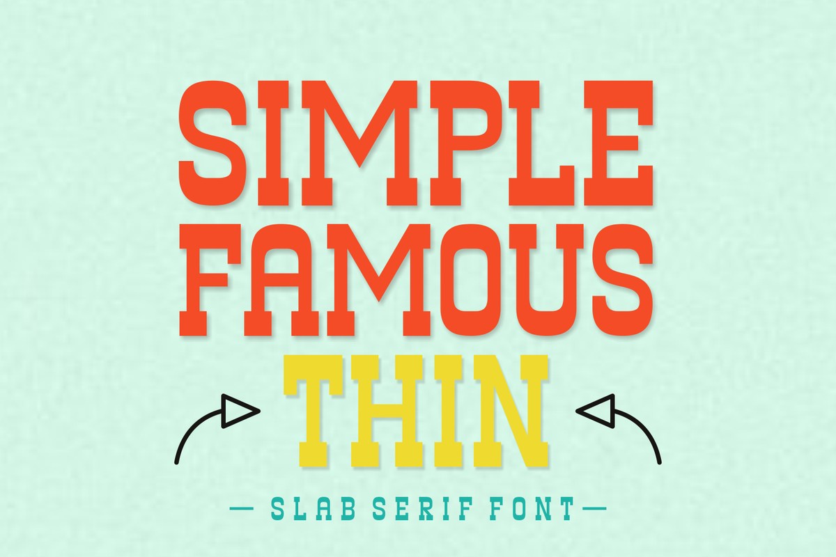 フォント Simple Famous Thin