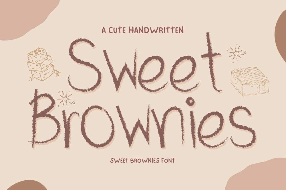 フォント Sweet Brownies