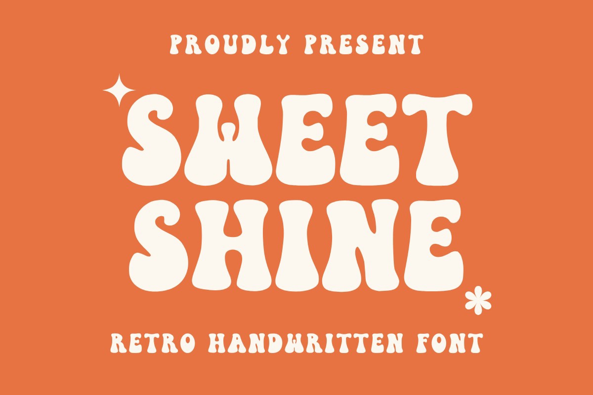 フォント Sweet Shine