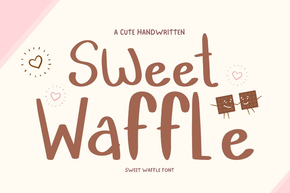 フォント Sweet Waffle