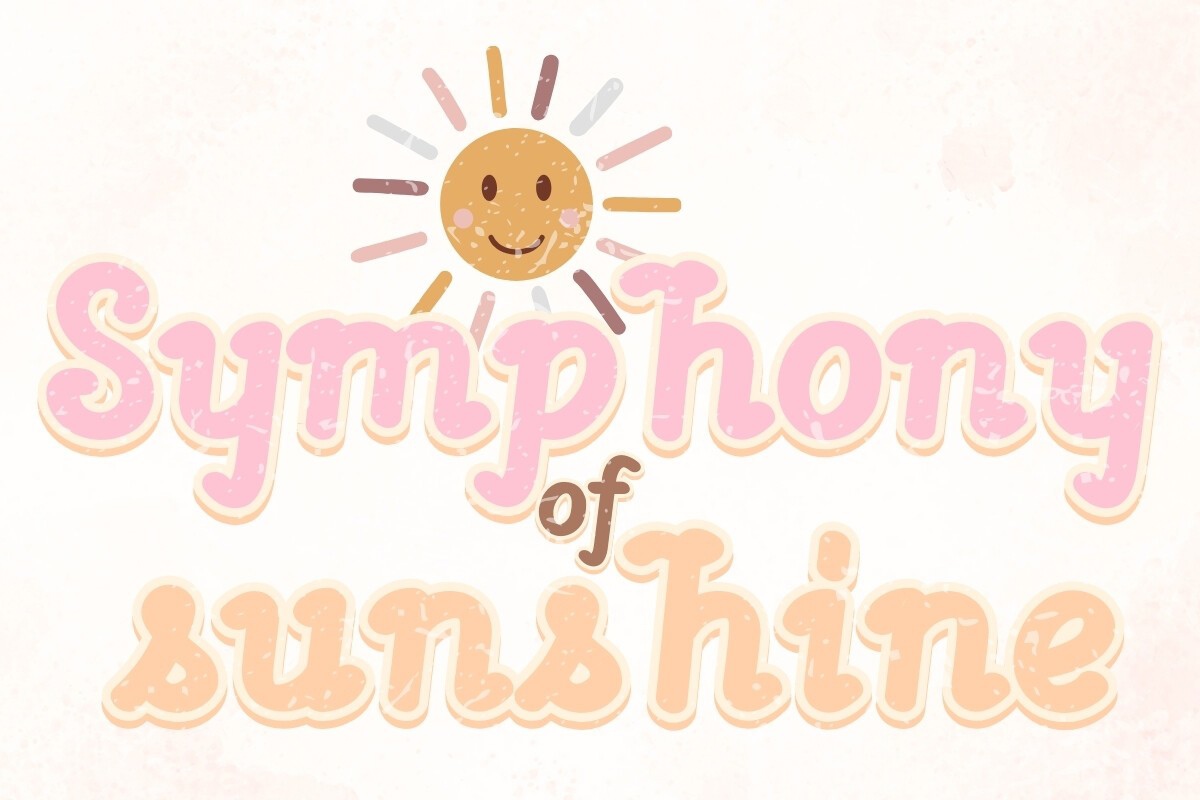 フォント Symphony of Sunshine
