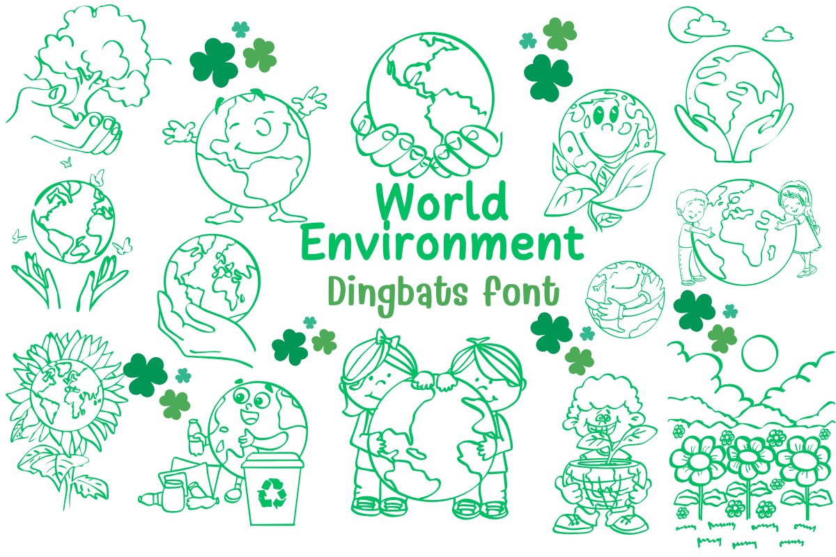 フォント World Environment