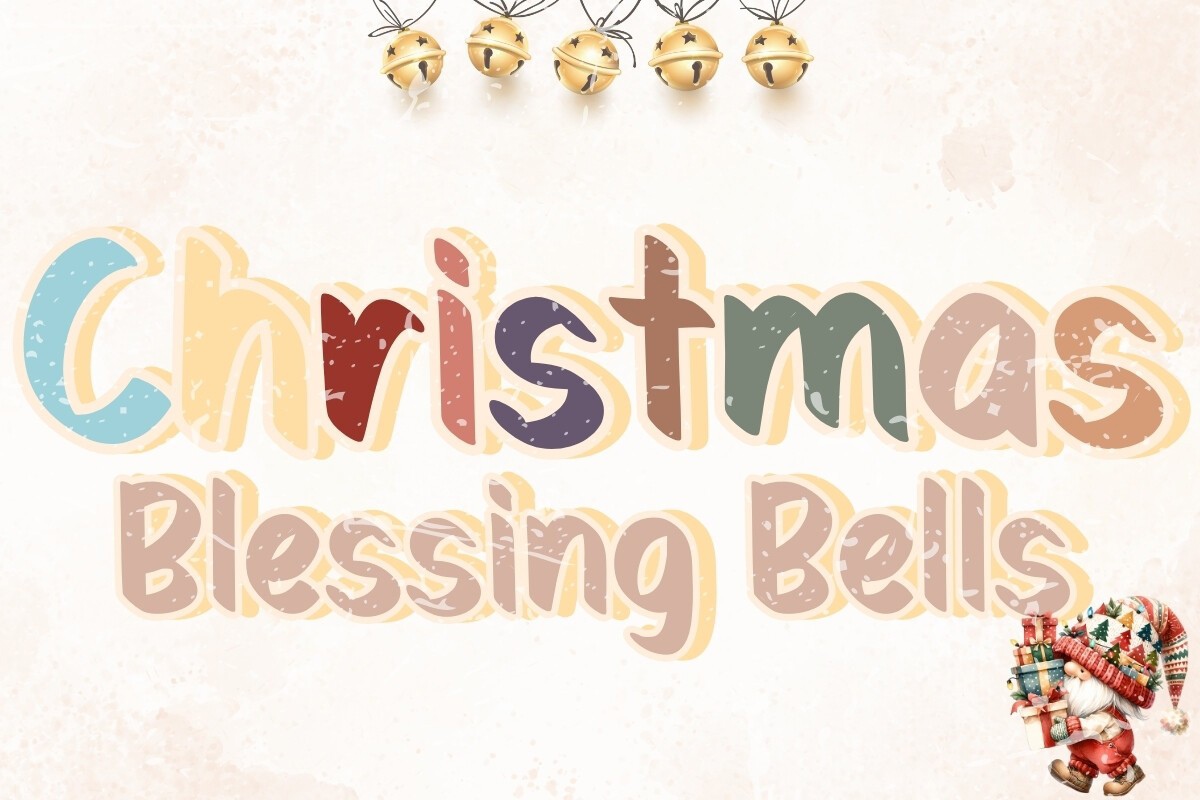 フォント Christmas Blessing Bells