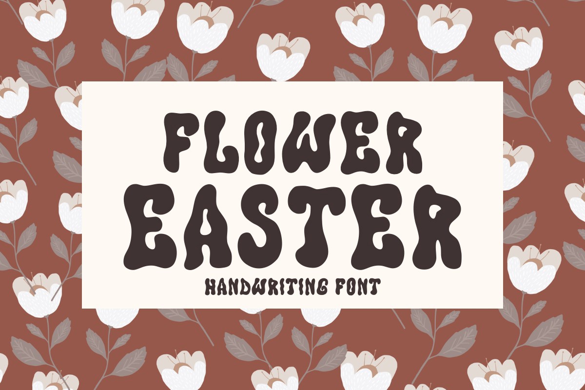 フォント Flower Easter
