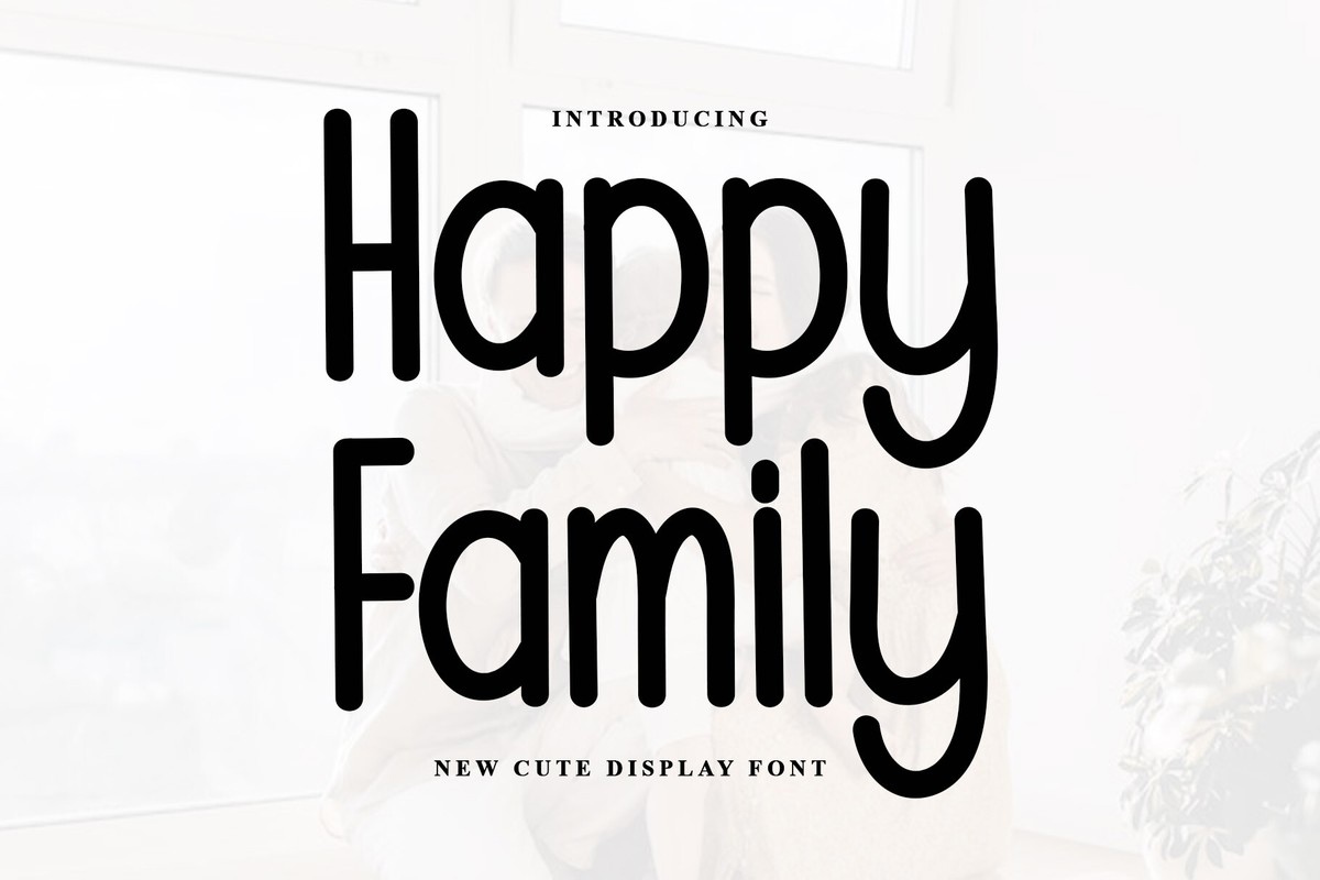 フォント Happy Family