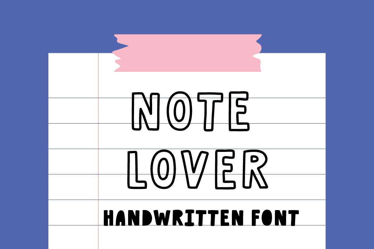 フォント Note Lover