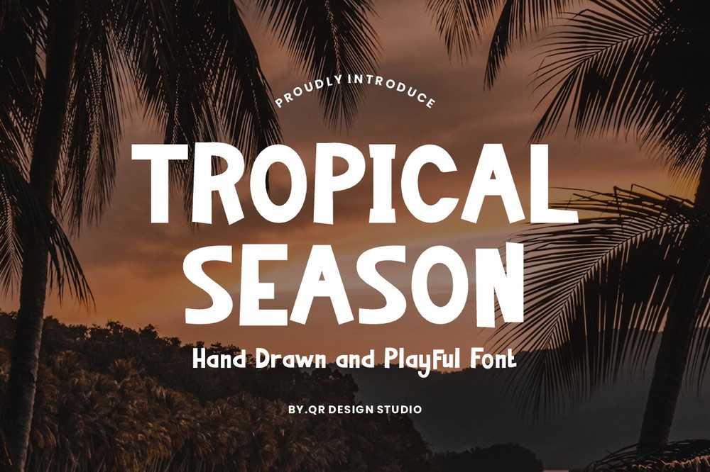 フォント Tropical Season