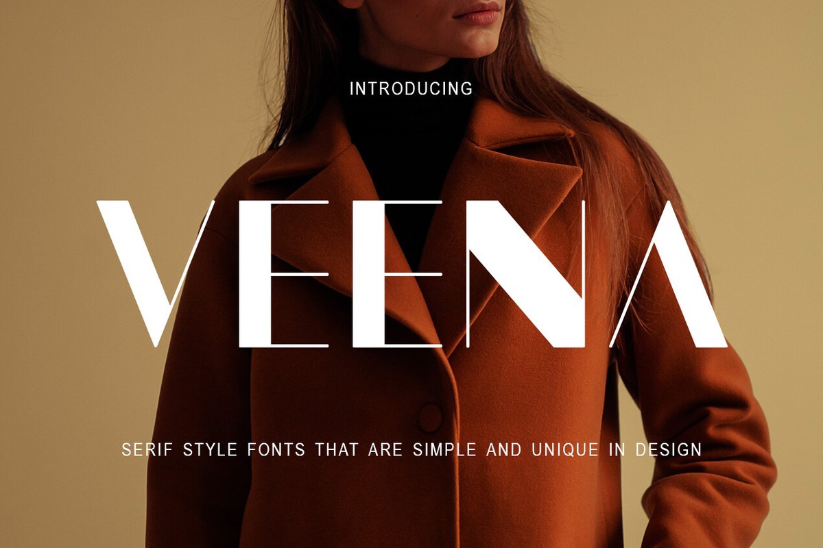 フォント Veena