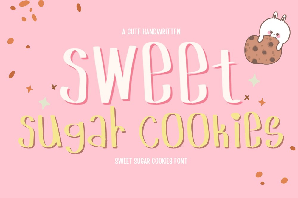 フォント Sweet Sugar Cookies