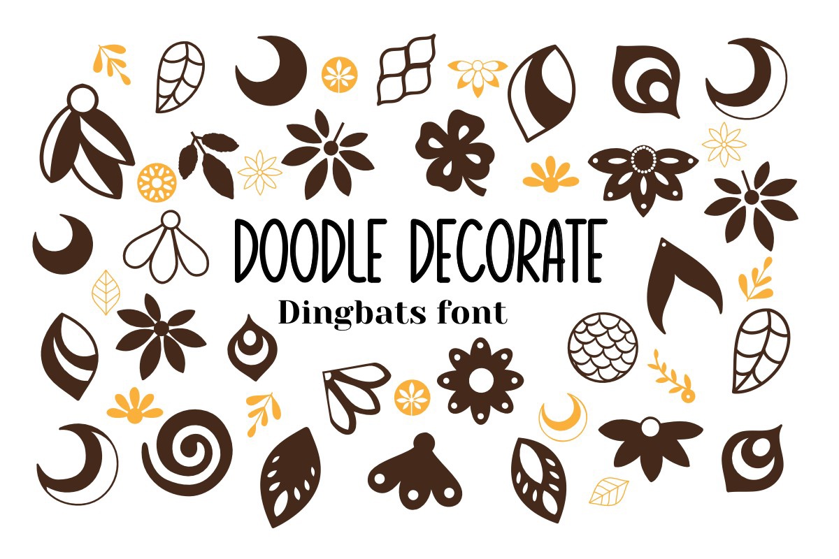 フォント Doodle Decorate