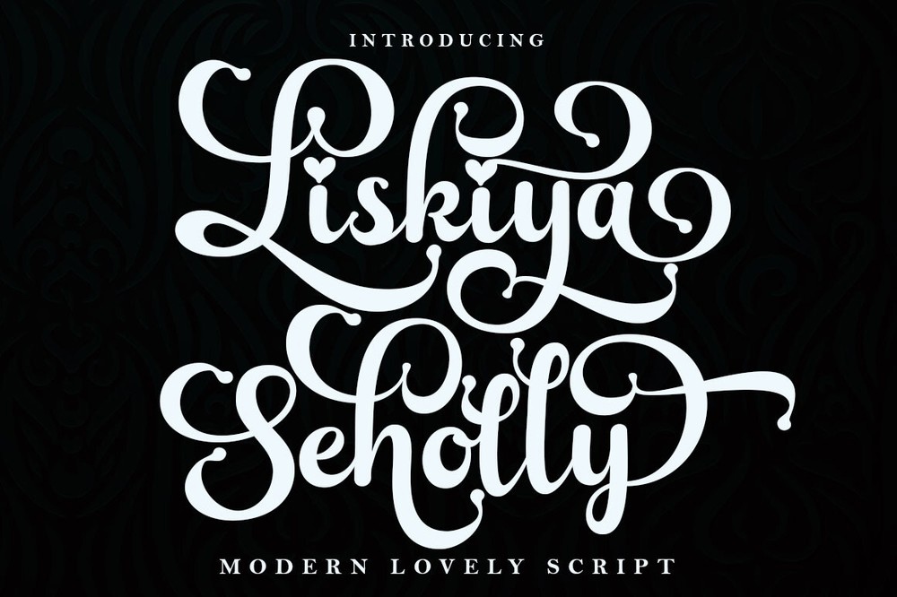 フォント Liskiya Seholly