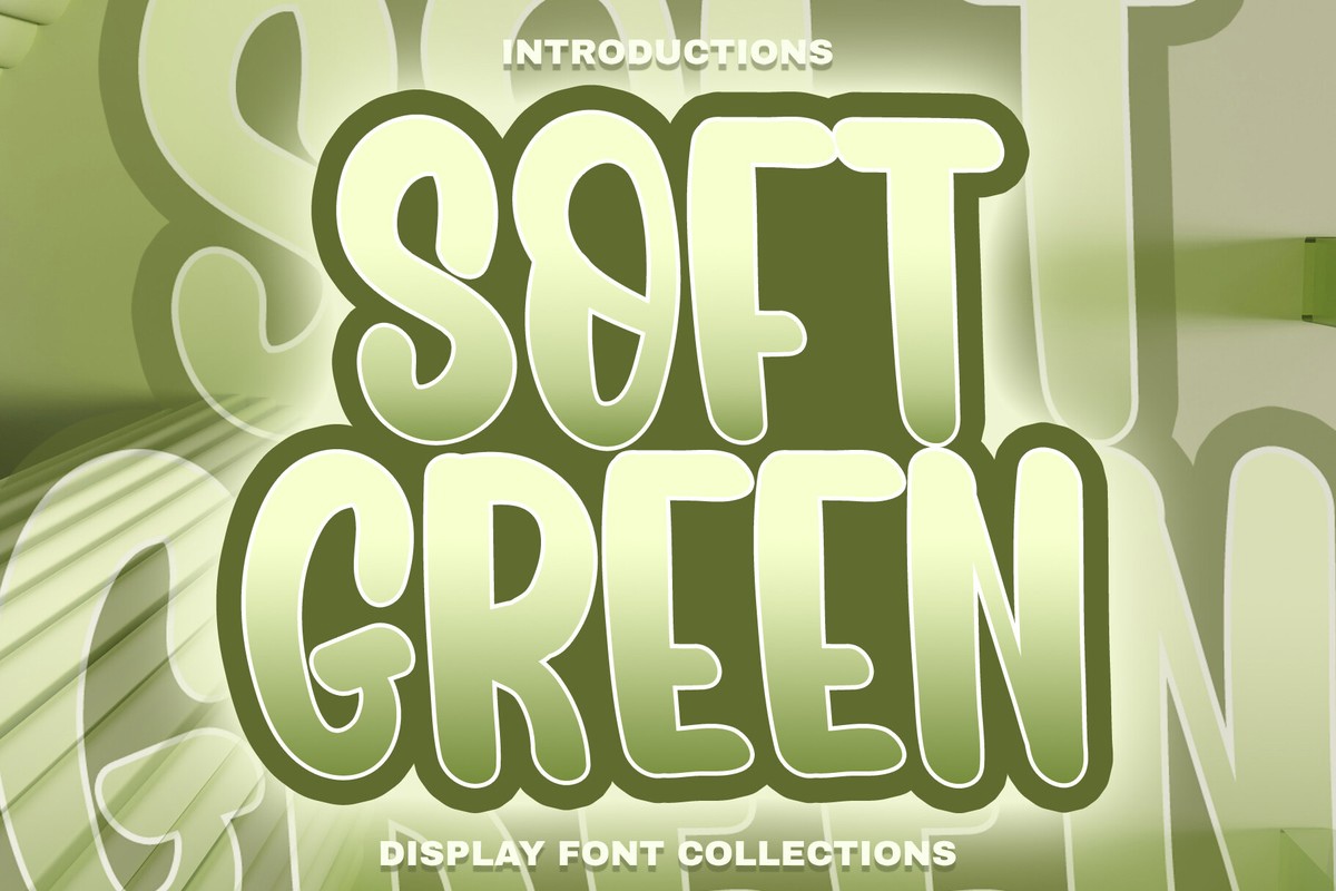 フォント Soft Green
