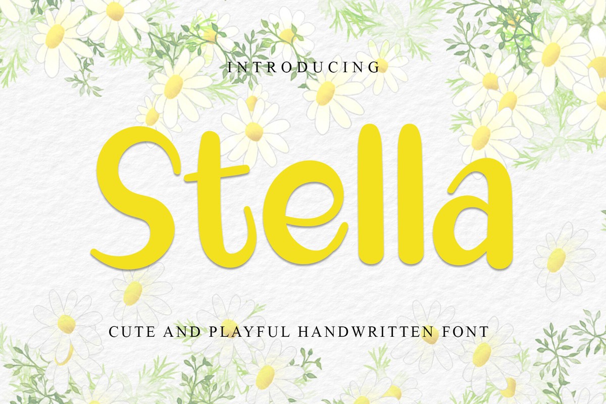 フォント Stella