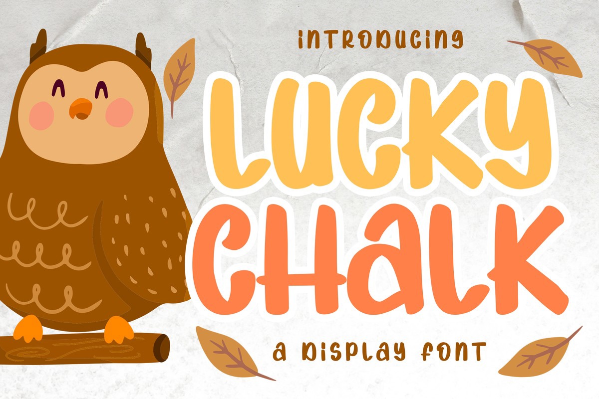 フォント Lucky Chalk