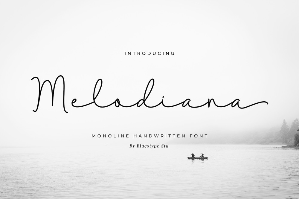 フォント Melodiana