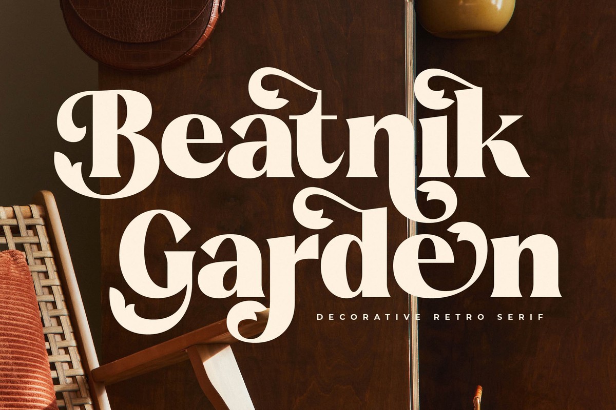 フォント Beatnik Garden