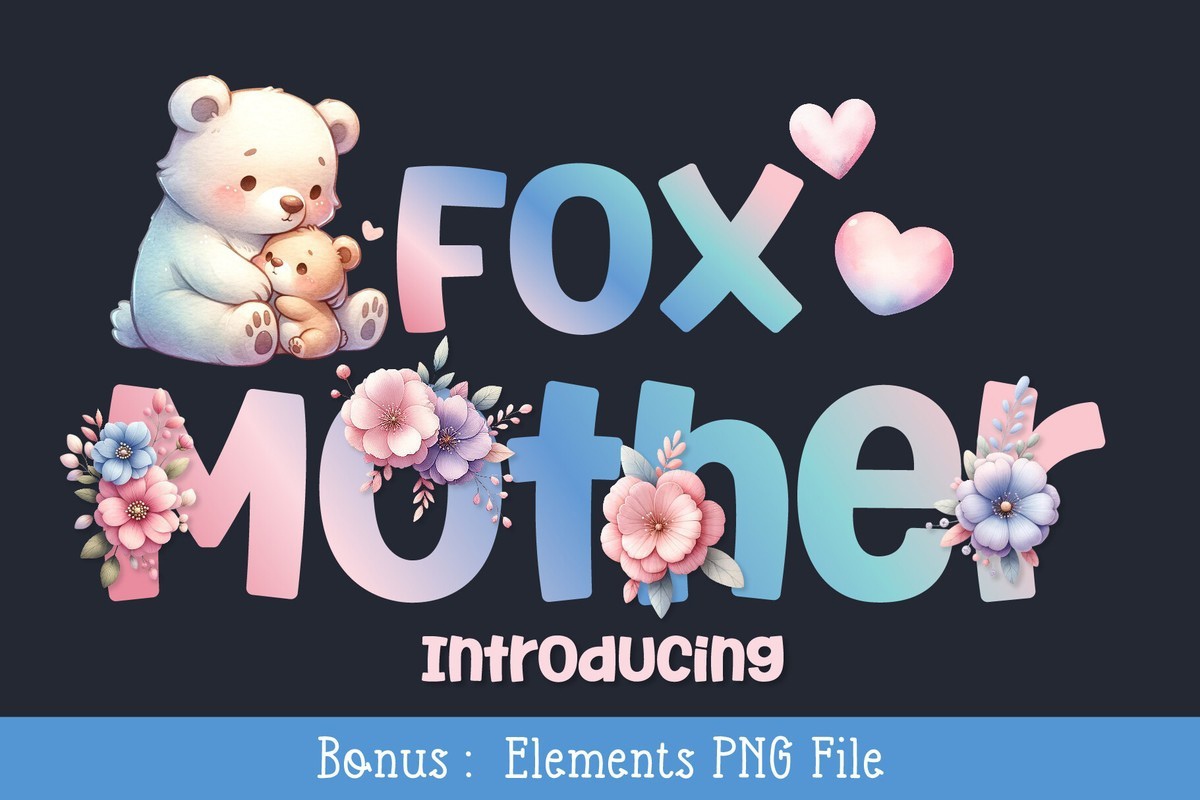 フォント Fox Mother