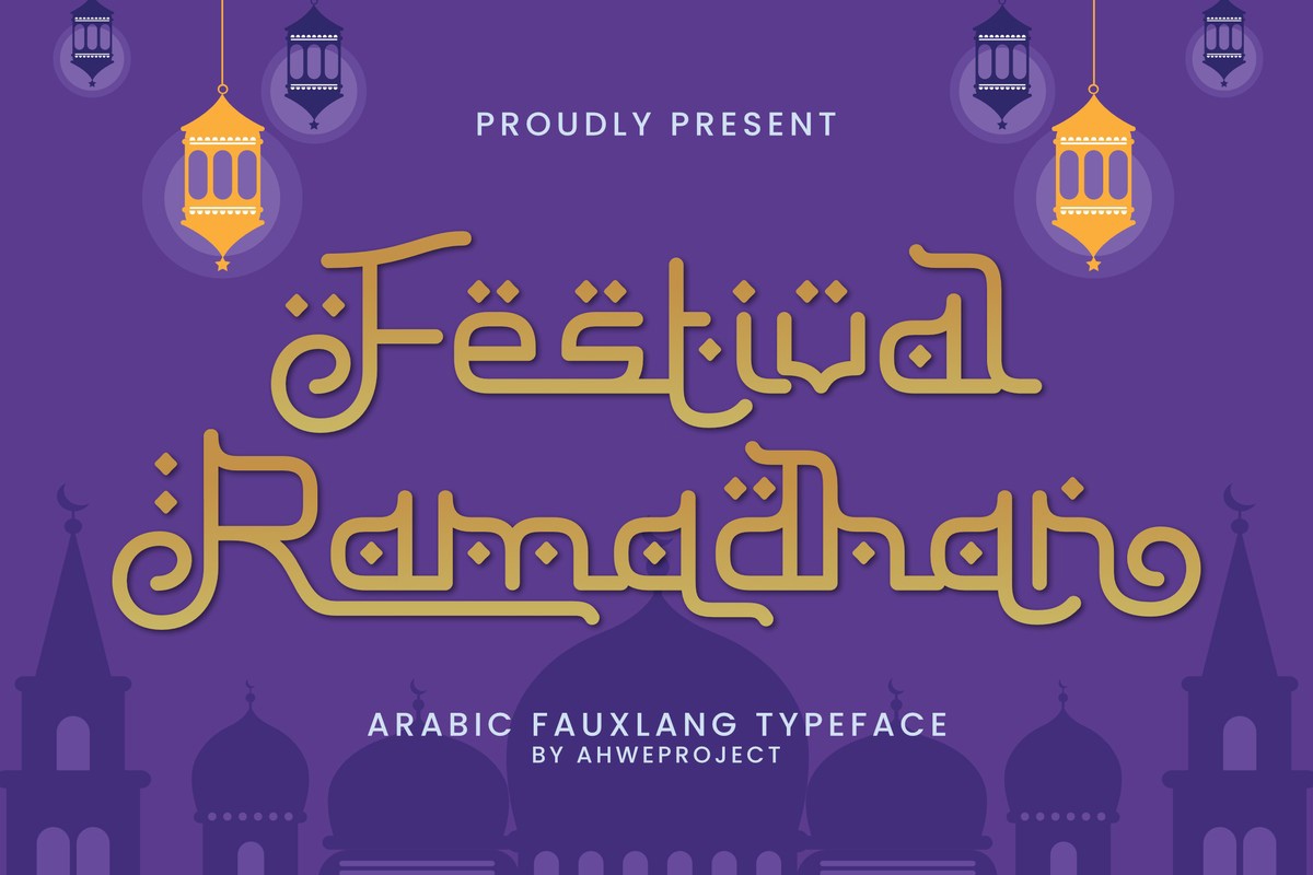 フォント Festival Ramadhan
