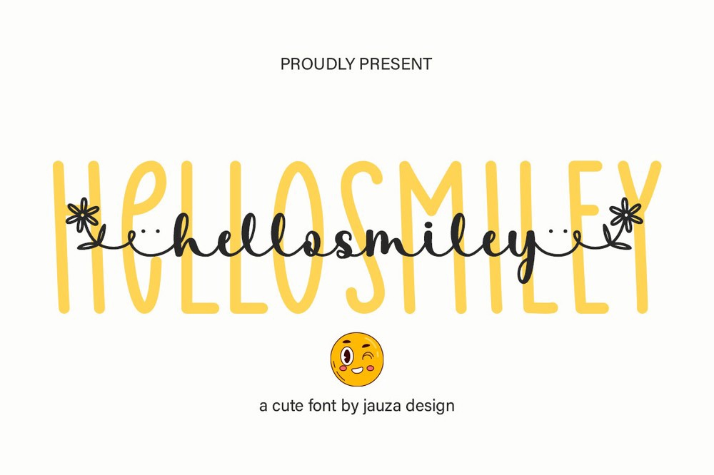 フォント Hello Smiley