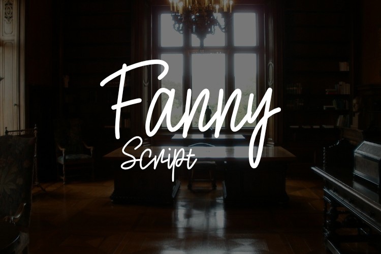 フォント Fanny Script