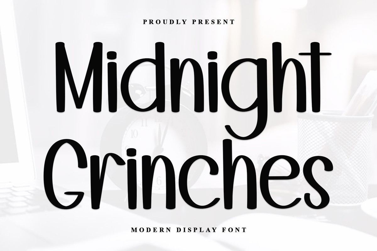 フォント Midnight Grinches