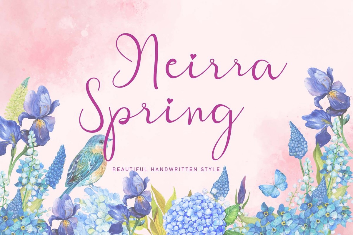 フォント Neirra Spring
