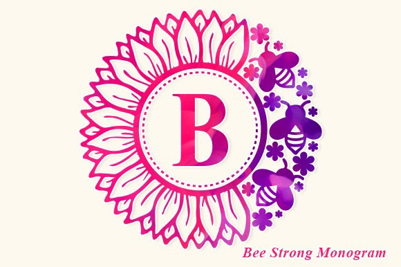 フォント Bee Strong Monogram