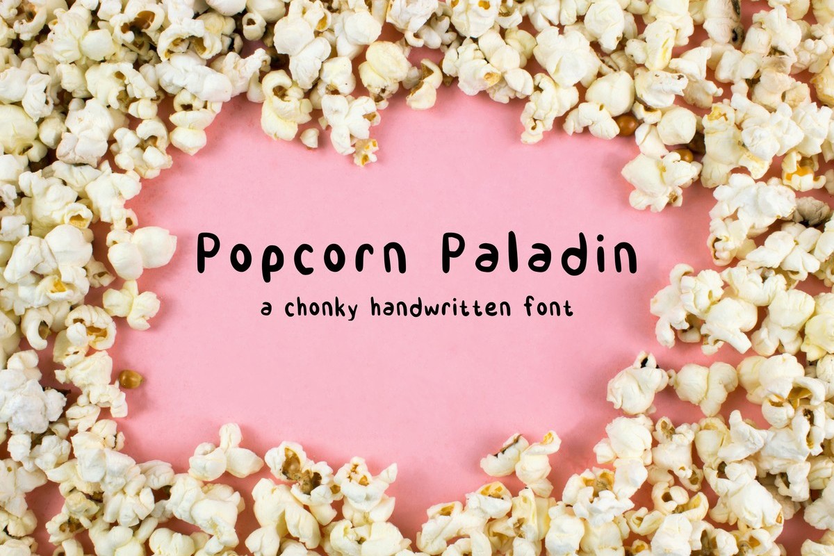 フォント Popcorn Paladin