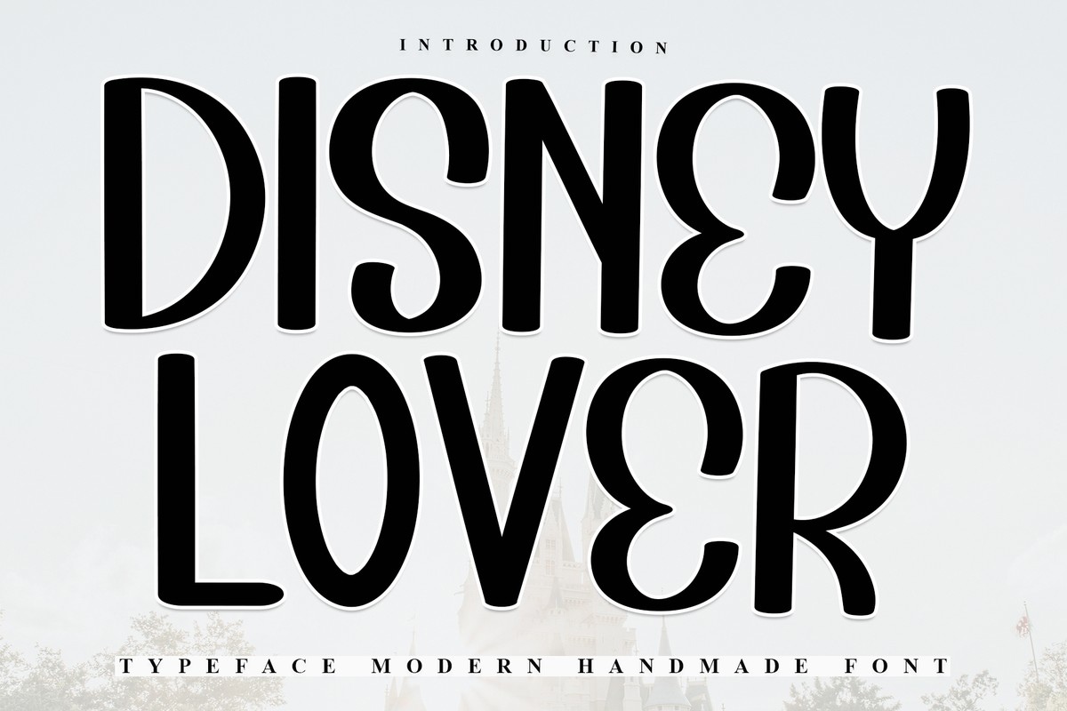 フォント Disney Lover