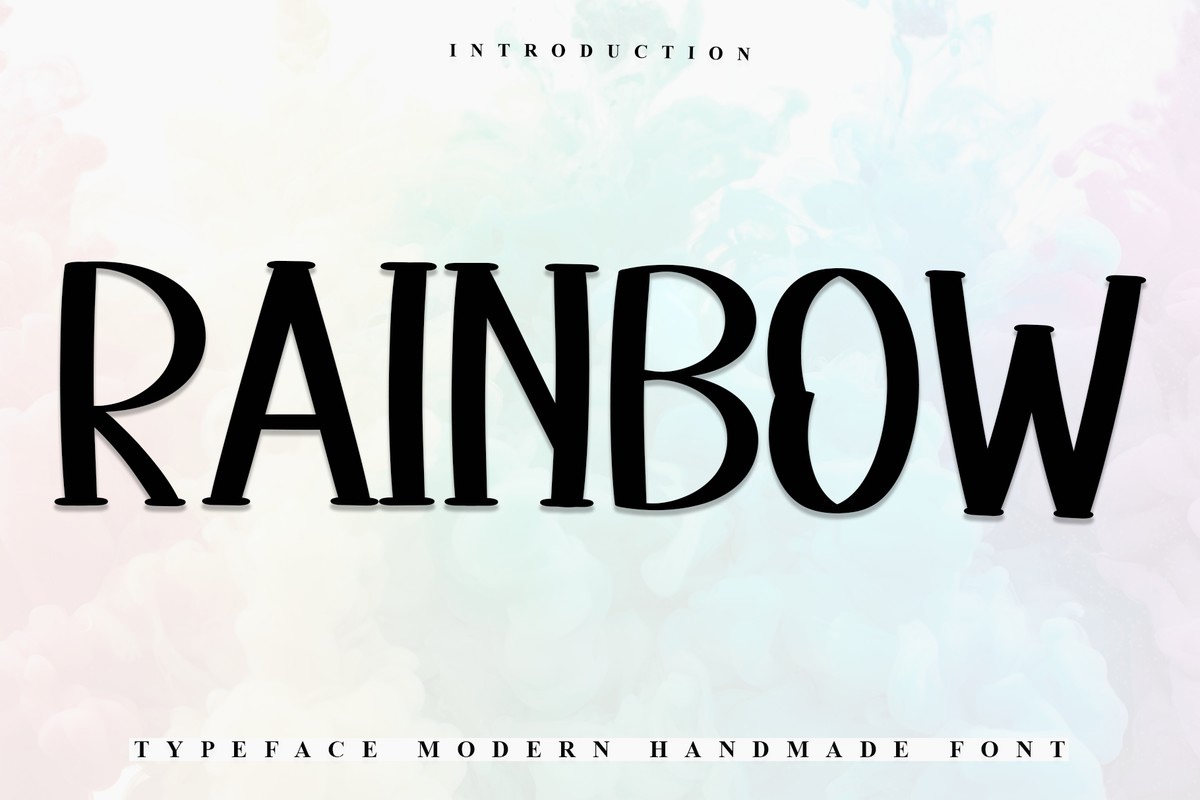 フォント Rainbow