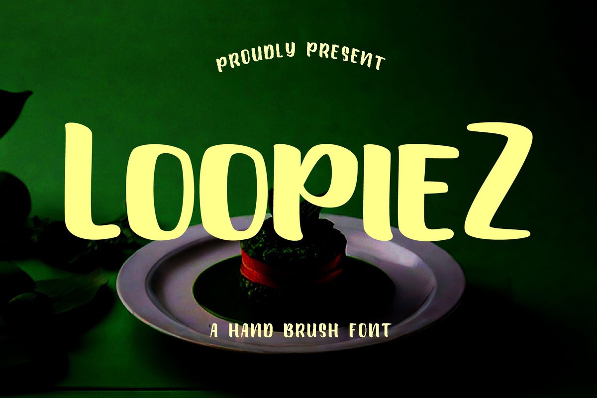 フォント Loopiez
