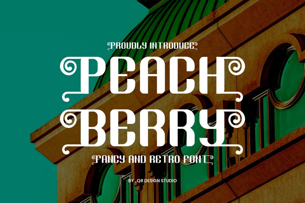 フォント Peach Berry
