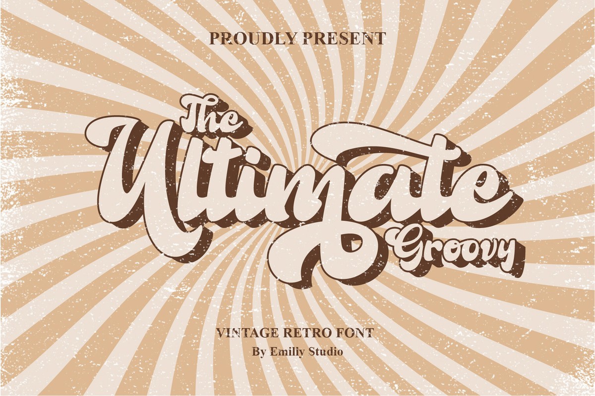 フォント The Ultimate Groovy