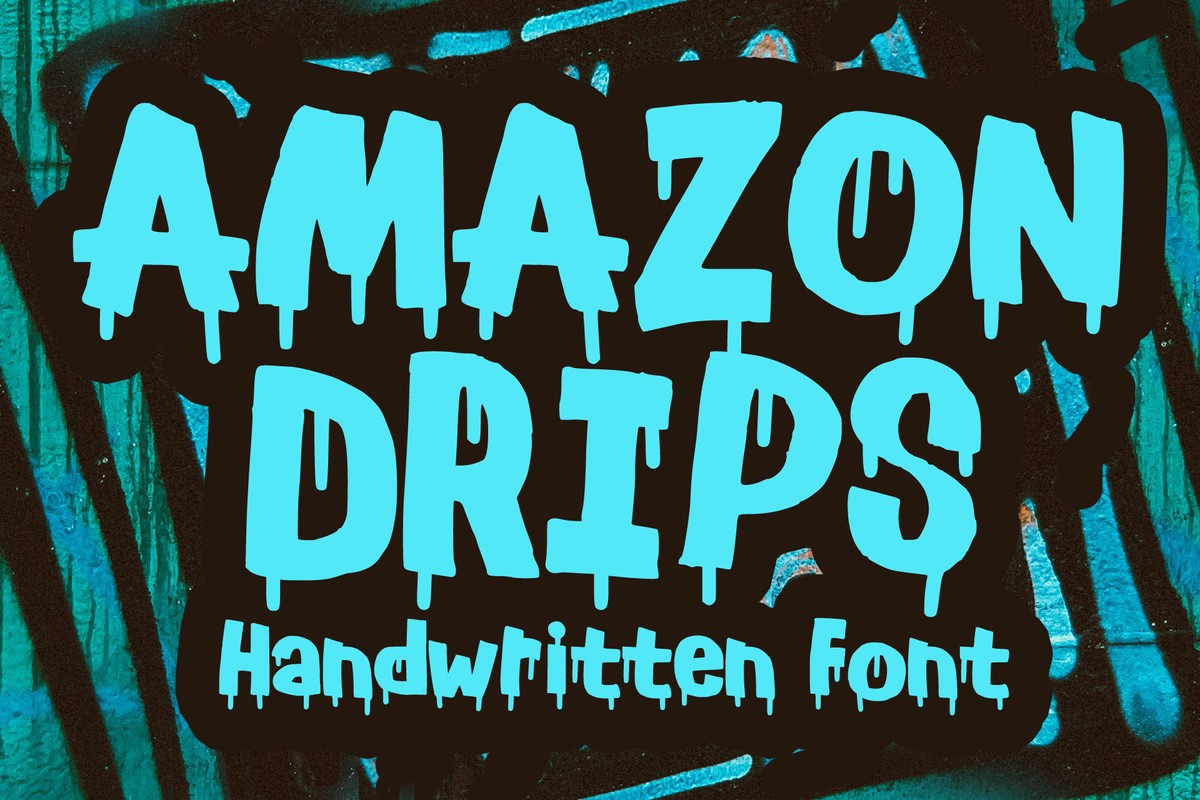 フォント Amazon Drips