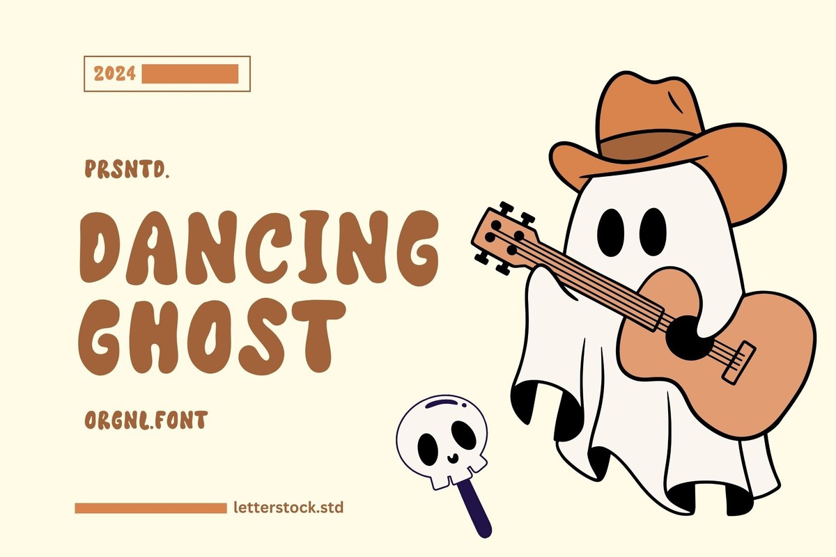 フォント Dancing Ghost