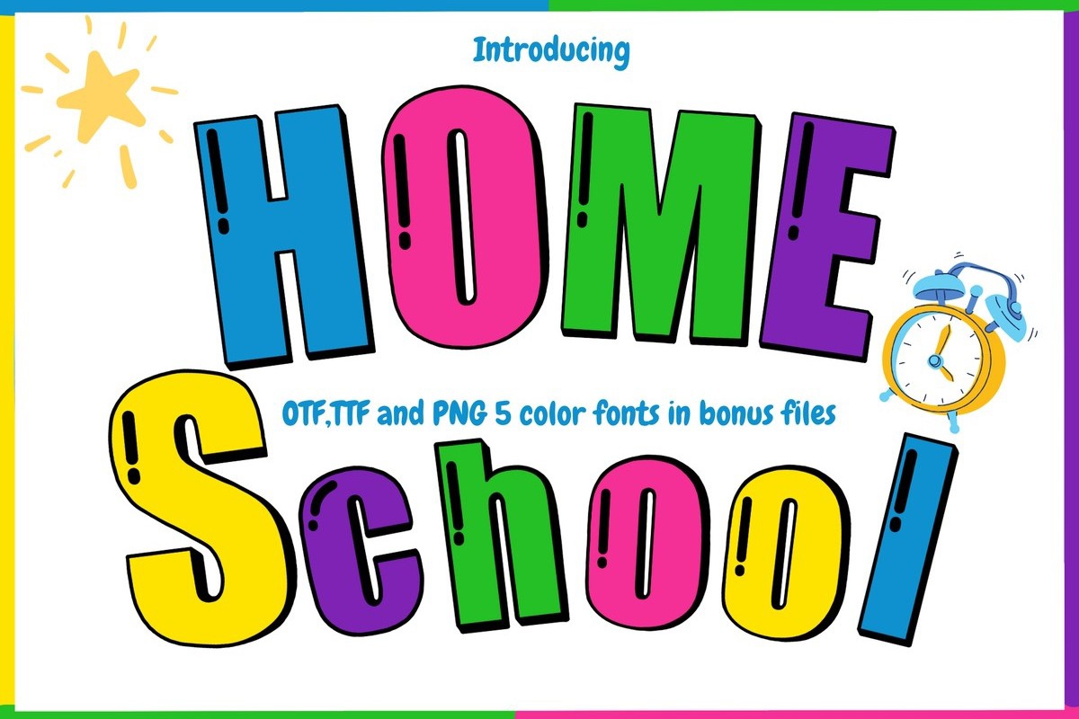 フォント Home School