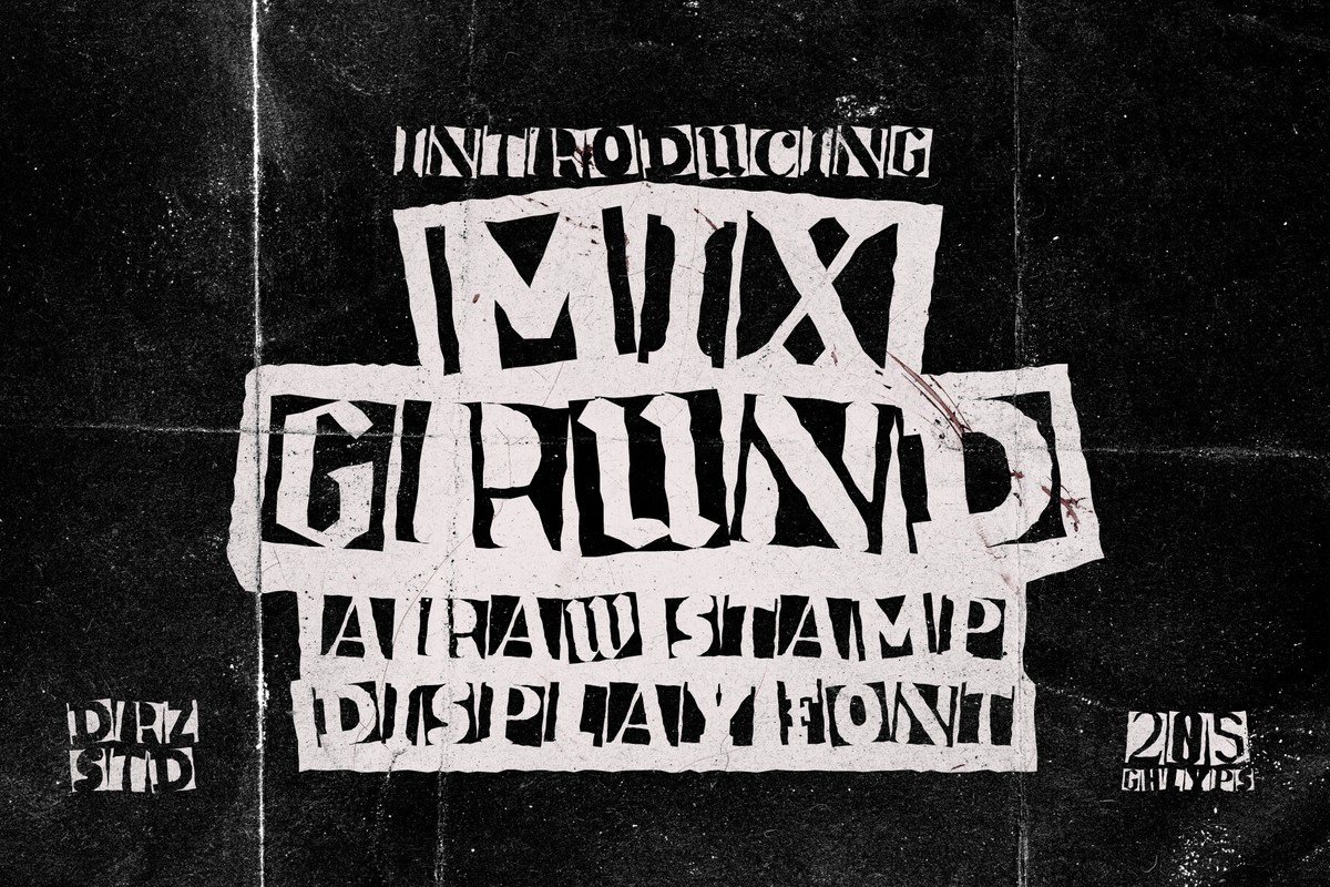フォント Mixgrund